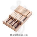 Lamson - 79926 - Lamson Premier Forged Knife 6-Piece In-Drawer Knife Block Set - Sierra