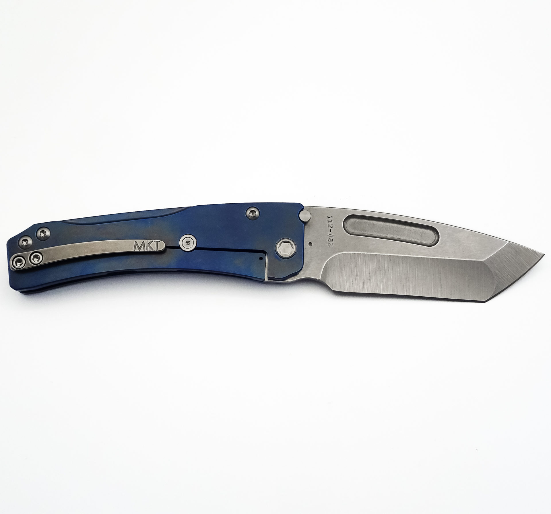 f245a0ff-1fbd-462f-ab01-5c1434f6a21c_MK201MTT-37A2-TSCS-Q4_1.jpg Medford Knife - MK201MTT-37A2-TSCS-Q4 - Slim Midi Marauder Tanto Folding Knife - Magnacut Titanium - Blue - Image 1