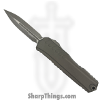 Microtech - 1242-10APNC - Cypher II - OTF Auto - M390MK Apocalyptic Dagger - 6061-T6 Aluminum - Natural