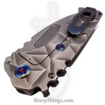 Medford Knife - MK012MTT-01TM-TSCS-BN - Praetorian "T" Tanto Folder - Magnacut Tumbled - Stained Glass