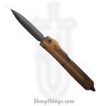 Microtech - 122-1DLCTULS - Ultratech - OTF Auto - 122-1DLCTULS Ultratech OTF Auto - Ultem - Black/Ultem