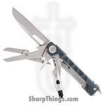 Gerber - G3704 - Armbar Drive Pocket Knife - Stainless Satin Drop Point - Aluminum - Blue