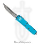 Microtech - 233-10TQ - UTX-85 - Stonewash Tanto - 6061 T6 - Turquoise