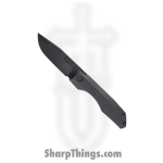 Vero Engineering - VEITDPDLDL - Impulse Thin Framelock - Folding Knife - M390 DLC Drop Point - Titanium - DLC