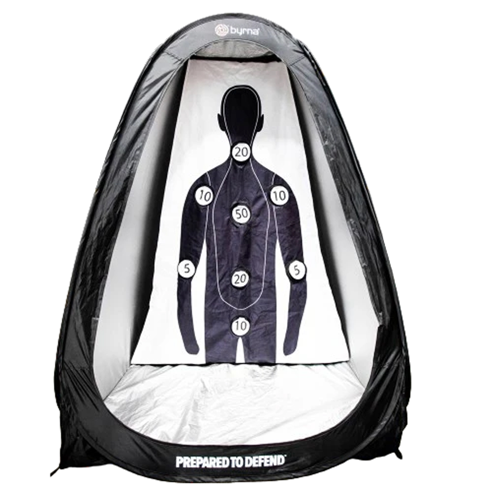 f8c9f126-fae7-4b6c-bc9f-4448a9307a4a_BM68724_1.jpg Byrna - BM68724 - Full Size Folding Target Trap - Black - Image 1