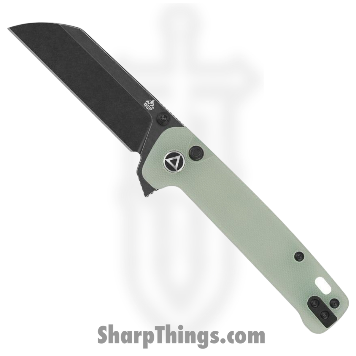 f8fd35df-3c7f-4e95-abc4-e752556c4131_QS130BLB2_1.jpg QSP - QS130BLB2 - Penguin - Folding Knife - 14C28N Coated Sheepsfoot - G10 - Jade - Image 1