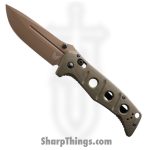 Benchmade - 275FE-2 - Adamas - Folding Knife - CPM-CruWear Coated Drop Point - G10 - Flat Earth
