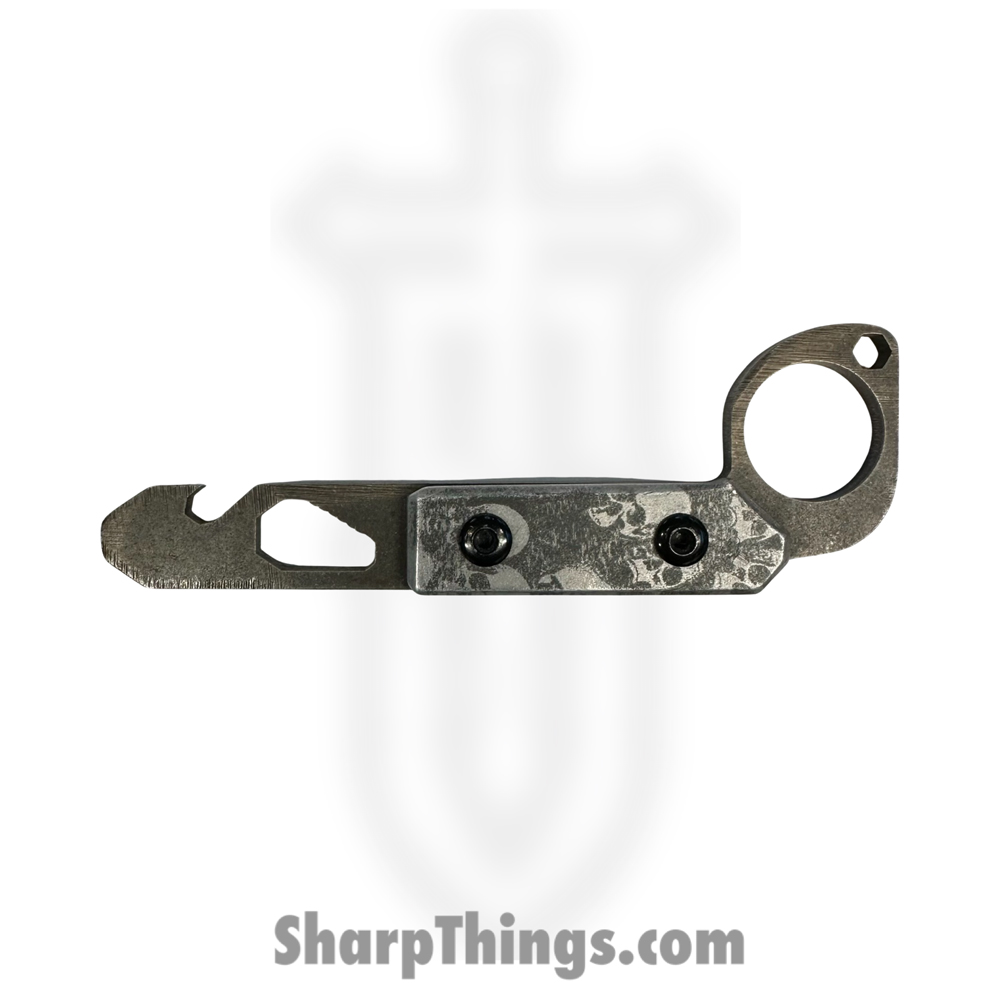 fa172577-f4da-44b3-a10a-18e0526758fa_HB-SK-AL-SKL_1.jpg Heavy Barrel Designs - HB-SK-AL-SKL - Sidekick - AR500 Armor Steel - Aluminum - Skull - Image 1