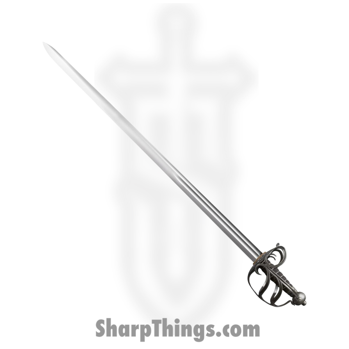 faa5f167-d777-46f4-9b77-2f5b65b7588c_CS88SEB_1.jpg Cold Steel - CS88SEB - English Back Sword - Fixed Blade Knife - 1055 Satin - Cast Metal - Gray - Image 1