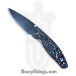 TRM - ATMDLAM-06 - Atom - Folding Knife - Lizard Skin Fat Carbon Fiber - DLC 20CV D/P - Americana