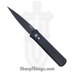 ProTech - 921 - Godfather - Automatic Knife - 154CM Coated Spear Point - Aluminum - Black