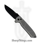 ProTech - LG307-Grey - Rockeye - Automatic Knife - CPM-D2 DLC - 6061-T6 Aluminum - Grey