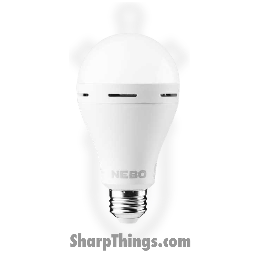 fede46dd-52e4-4f5c-aff6-2bc7b6875b4b_NEB-ARE-0003_1.jpg Nebo - NEB-ARE-0003 - Blackout Backup Emergency LED Bulb - White - Image 1