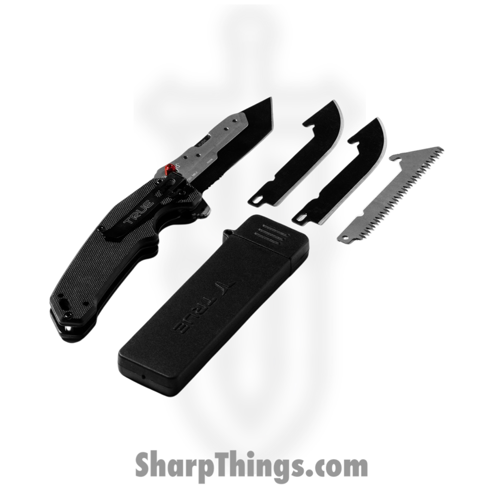 fede662e-9464-469d-8d43-7dfc4a6ac5bb_TRU-FMK-1003_1.jpg True - TRU-FMK-1003 - Fast Flip Replaceable Blade - Folding Knife - 5Cr13 Coated Multi - G10 - Black - Image 1