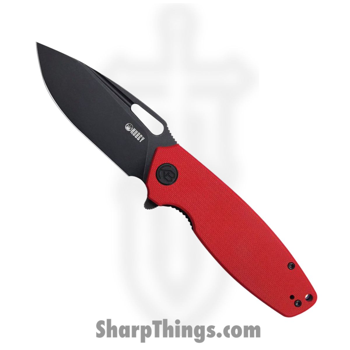 ff6d4ffd-d987-4625-8825-1a063ac408e4_KUB322J_1.jpg Kubey - KUB322J - Tityus - Folding Knife - D2 Stonewash Drop Point - G10 - Red - Image 1