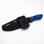 T.Kell Knives - StrikerAirGG - Striker - Fixed Blade Knife - 1095 Nickle Boron Coated Clip Point - G10 - Airman Premium Grenade Grip