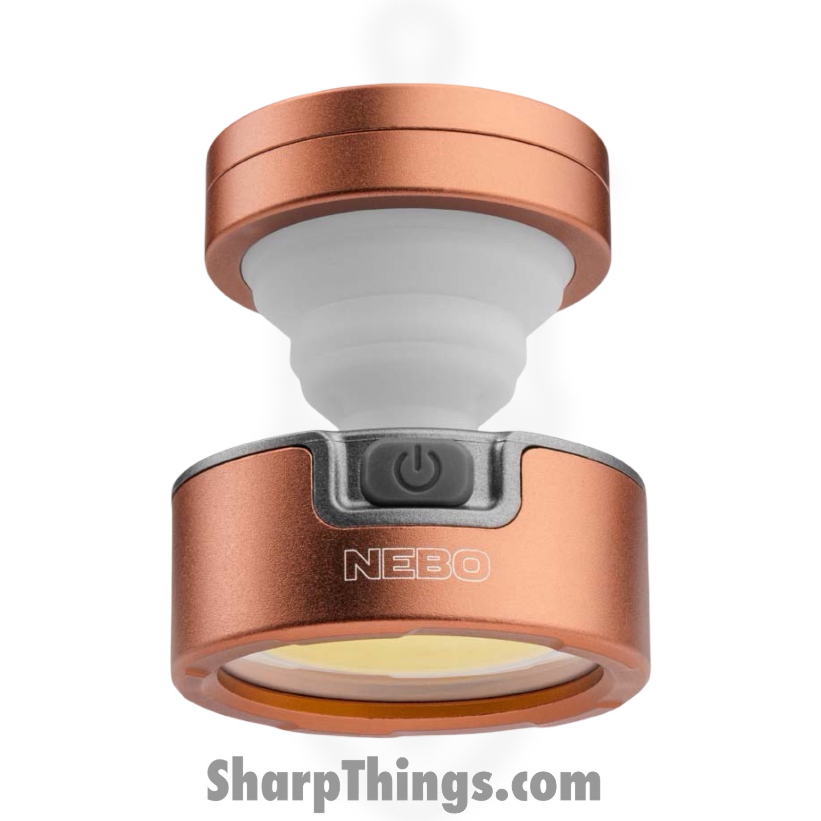 044435923107.jpg Nebo - NEB-LTN-0015 - Poppy Puck - Aluminum - Rose Gold - Image 1