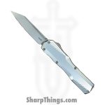 Kershaw - KS9000RRAW - Auto Livewire - OTF Auto - CPM MagnaCut Stonewash Reverse Tanto - Aluminum - Natural