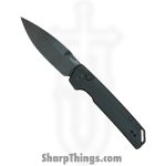Kershaw - KS7038G10 - Auto Launch Iridium - Automatic Knife - CPM MagnaCut Blackwash Spear Point - G10 - Black
