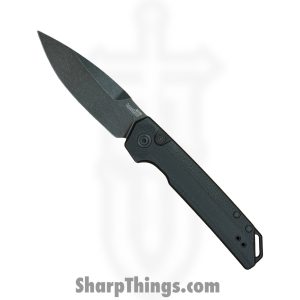 Kershaw - KS7038G10 - Auto Launch Iridium - Automatic Knife - CPM MagnaCut Blackwash Spear Point - G10 - Black