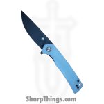Klaken Knives - J147-JD-BK - Virex - Folding Knife - D2 Coated Drop Point - G10 - Jade