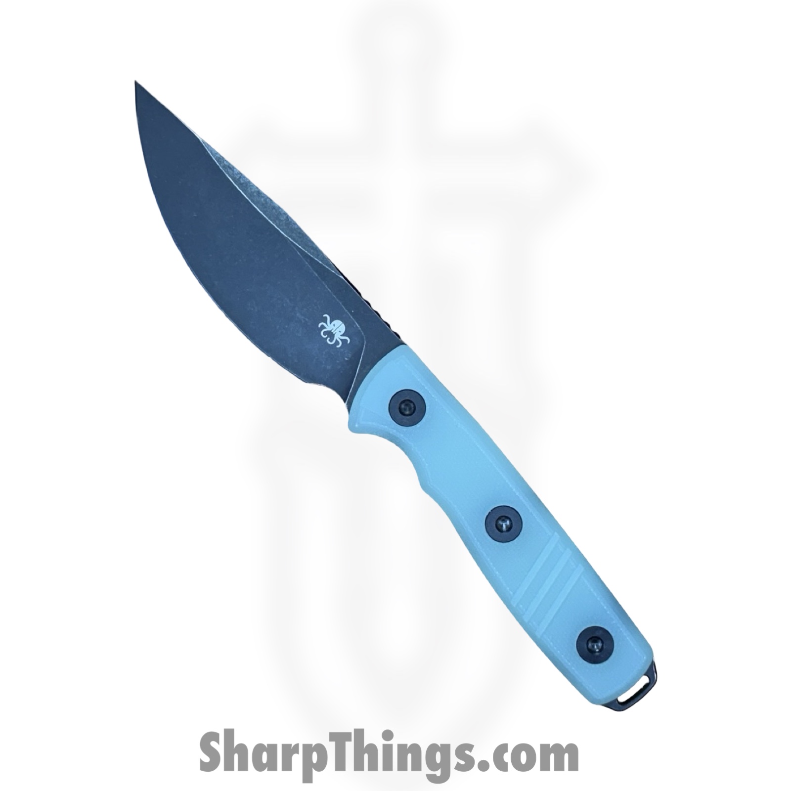 41947897010182.jpg Klaken Knives - Z069-JD-BK - Apex - Fixed Blade Knife - 14C28N Blackwash Drop Point - G10 - Jade - Image 1