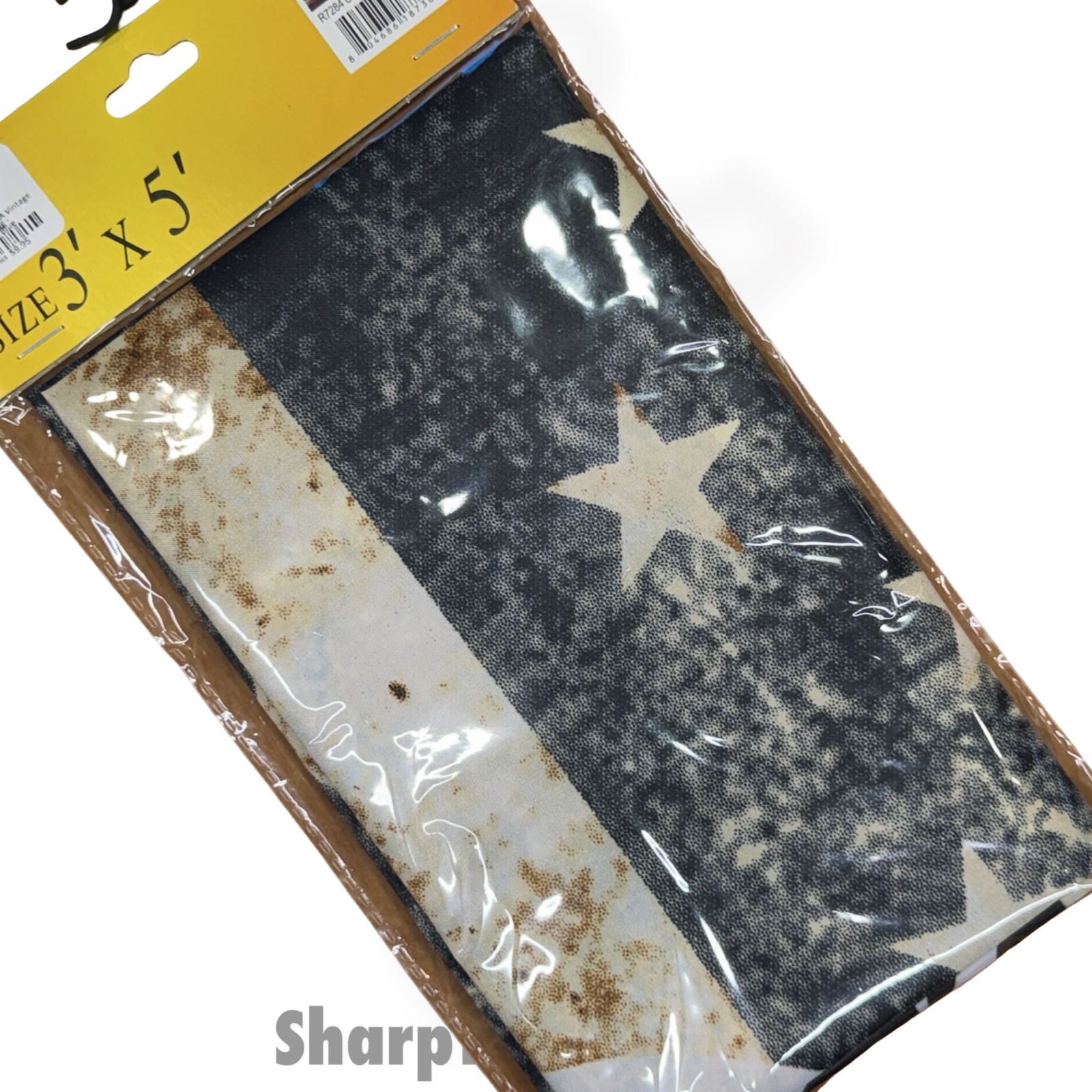 804686187297.jpg Flags - FLAG7283 - USA Vintage Flag 3x5 - Red|White|Blue - Image 1