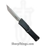 Microtech - 1144-10 - Combat Troodon Gen III - OTF Auto - M390MK Stonewash T/E - 6061-T6 Aluminum - Black