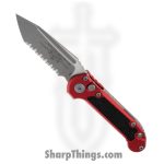 Microtech - 1136-12APRD - 2023 LUDT Gen III - OTF Auto - M390MK Apocalyptic Tanto F/S - Aluminum - Red