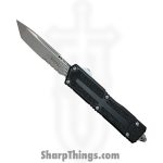Microtech - 1279-11AP - Scarab II Gen III - OTF Auto - M390MK Coated T/E P/S - 6061-T6 Aluminum - Black