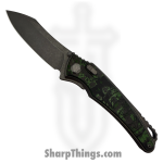 Hawk Knife Designs - HKD-TALON-JW - G&G Hawk - Talon - Folding Knife - Wharncliffe Tumbled M390 - Ano Ti - Jungle Wear