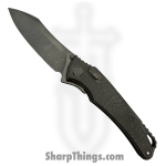 Hawk Knife Designs - HKD-TALON-TI - G&G Hawk Talon - Folding Knife - M390 Acid Wash Wharncliffe - Titanium - Stonewash