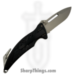 Ontario Knife Company - 08764 - XR-1 Extreme Rescue - Folding Knife - N690 Blasted Spear Point F/S - Zytel - Black - Image 2
