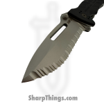 Ontario Knife Company - 08764 - XR-1 Extreme Rescue - Folding Knife - N690 Blasted Spear Point F/S - Zytel - Black - Image 3