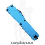Microtech - 11214-1CN - Ultratech Gen IV - OTF Auto - M390MK Two Tone Drop Point - Aluminum - Cyan - Image 3