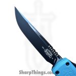 Microtech - 11214-1CN - Ultratech Gen IV - OTF Auto - M390MK Two Tone Drop Point - Aluminum - Cyan - Image 7
