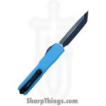 Microtech - 11234-1CN - Ultratech Gen IV - OTF Auto - M390MK Two Tone Tanto - Aluminum - Cyan - Image 2