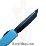 Microtech - 11234-1CN - Ultratech Gen IV - OTF Auto - M390MK Two Tone Tanto - Aluminum - Cyan - Image 6