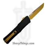 Microtech - 1143-1CYSK - Combat Troodon Gen III - OTF Auto - M390MK Coated Drop Point - 6061-T6 Aluminum - Corvette Yellow - Image 2