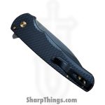 ProTech - 5336-LTD SG RGH - Malibu Flipper - Folding Knife - CPM MagnaCut Rose Gold Wharncliffe - Dragon Scale Aluminum - Black - Image 6