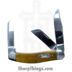 Case Cutlery - 58210 - Sowbelly - Folding Knife - Stainless Satin Multi - Bone - White
