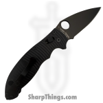 Spyderco - SC101GMCBKP2 - Manix 2 Salt - Folding Knife - CPM MagnaCut DLC Leaf - FRN - Black - Image 2