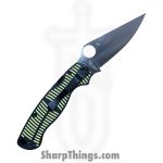 Spyderco - C81GBKYLMCP2 - Para Military 2 Salt - Folding Knife - CPM MagnaCut Satin Drop Point - G10 - Black|Yellow - Image 2