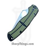 Spyderco - C81GBKYLMCP2 - Para Military 2 Salt - Folding Knife - CPM MagnaCut Satin Drop Point - G10 - Black|Yellow - Image 3