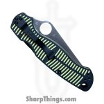 Spyderco - C81GBKYLMCP2 - Para Military 2 Salt - Folding Knife - CPM MagnaCut Satin Drop Point - G10 - Black|Yellow - Image 4