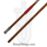 Denix - DX637 - 15th Century Swiss Halberd - OTF Auto - Metal Hammered Axe - Wood - Brown - Image 4