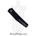 GiantMouse - ELMER-BLACK - Ace Elmer - Automatic Knife - CPM MagnaCut Stonewash Clip Point - Aluminum - Black - Image 4
