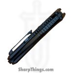 Heretic Knives - H010-6A-T - Medusa Manual - Folding Knife - CPM MagnaCut DLC Recurve - Aluminum - Black - Image 3