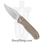Kizer Cutlery - KIV36192CC1 - Drop Bear 2 - Folding Knife - Nitro-V Satin Clip Point - Canvas Micarta - Natural