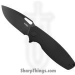 Kubey - KUB322T - Tityus - Folding Knife - D2 Blackwash Drop Point - G10 - Black
